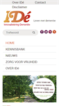 Mobile Screenshot of innovatiekringdementie.nl
