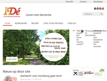 Tablet Screenshot of innovatiekringdementie.nl